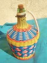 bouteille  scoubidou Viresa , vintage