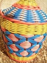 bouteille  scoubidou Viresa , vintage