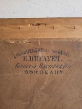 Tableau Nature morte bouquet de chrysanthèmes