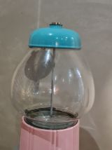 Distributeur a bonbon chewing gum, bonbonniere en fonte et v