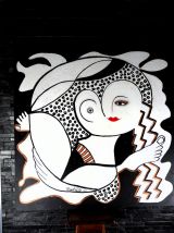 Marit Eik - "Sexual abstraction" - 90 x 90 cm