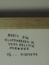 Marit Eik - "Sexual abstraction" - 90 x 90 cm