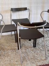 Série de 4 chaises « Rio » par Pascal Mourgue pour Artelano 