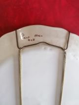 Assiette révolutionnaire 1789 faïence de Nevers 