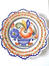 Henriot Quimper paire d'assiettes décoratives 