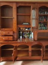 Meuble living en bois massif 