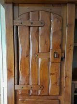 Meuble living en bois massif 