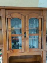 Meuble living en bois massif 