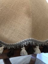 Abat jour vintage 70Très belle abat-jour vintage en toile br