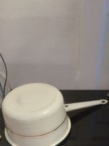 Casserole émaillée Japy.