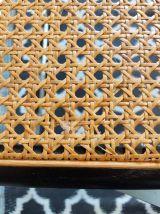 chaise pliante cannée