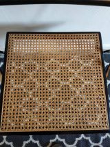 chaise pliante cannée