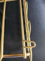 porte-manteaux en métal doré