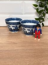 2 tasses en porcelaine fine