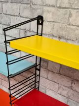 etaagere vintage 3 montants signé tomado 1950 a 70      4 ta