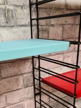 etaagere vintage 3 montants signé tomado 1950 a 70      4 ta