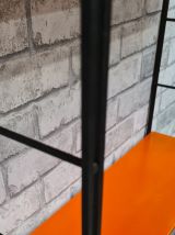 etagere typique  1970  tablette acrilyque  orange  16x49  mo