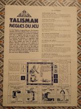 Un jeu dont vous êtes le héros Talisman Gallimard
