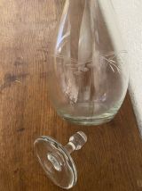 Carafe vintage au bouchon original.