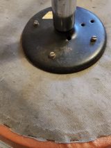 tabourets bas marron