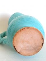 Pichet turquoise au bec pincé ,1960 