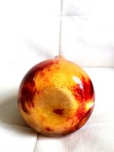 Vase verre marbré La Rochère, 1970 