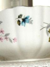 Grande coupe ancienne saladier en porcelaine Old Foley