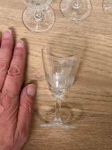 Set de 6 petits verres à liqueur
