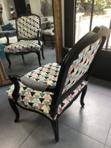 Paire de cabriolet louis XV