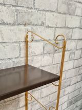 etagere string    1960  beau model original  choco et creme 