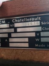 Frigo vintage acajou chantellerault 