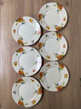 Set de 6 assiettes à dessert 