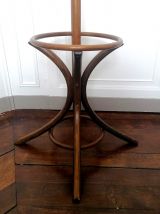 Porte-manteau perroquet ce bistrot en bois courbé 1950 