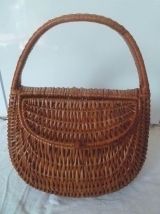 sac  a main  en  osier , vintage
