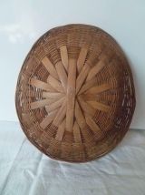 chapeau  en  osier , vintage