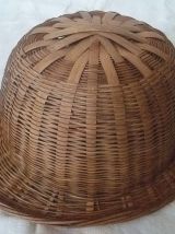 chapeau  en  osier , vintage