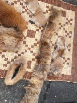 Tour de cou en peau d animaux