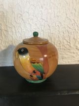 Boite bambou motifs oiseaux