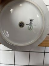Serviteur à 2 étages en haute porcelaine