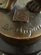 Bronze Chiparus „la Danseuse aux pieds nus“ Art Déco 