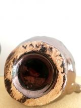 Vallauris, service à thé en céramique irisé 1960 