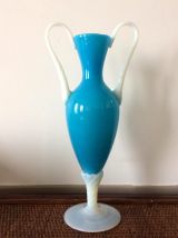 Vase médicis en opaline 