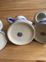 Trio de 3 petites pots céramique d'Italie