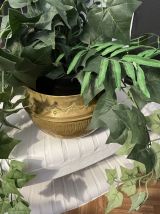 Cache pot en laiton ou cuivre