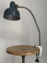 Lampe vintage 1950 industrielle atelier usine type Fornay - 