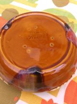 Cendrier publicitaire en céramique cognac Bisquit