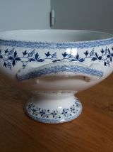 Soupière terre de fer Moulin des loups et Hamage Bluets 