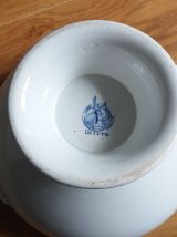 Soupière terre de fer Moulin des loups et Hamage Bluets 