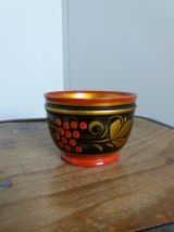 Bol coupelle russe Khokhloma