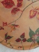 plateau de  service  rond , vintage